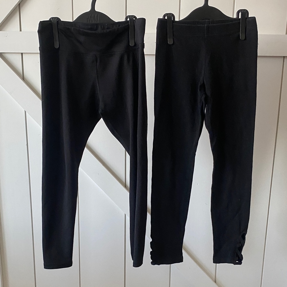 Kids Black Leggings